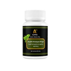 Alpha Himalayan Shilajit Tablets
