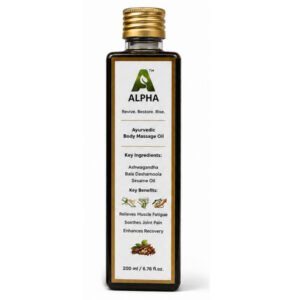 Alpha Ayurvedic Body Massage Oil 200ml