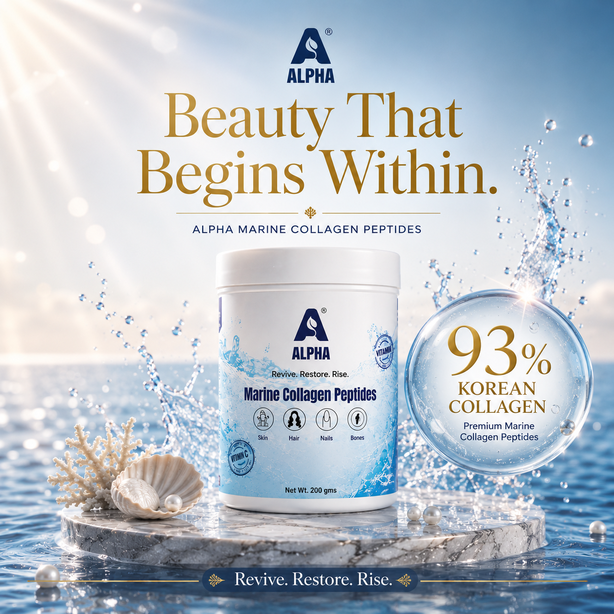 Alpha Korean Marine Collagen Peptides 200 g - Image 5