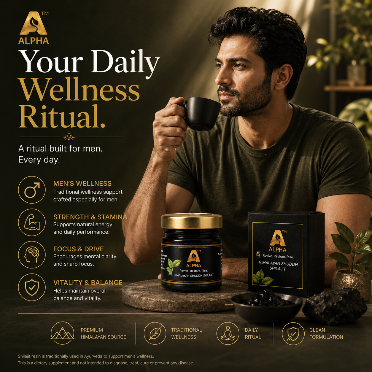 Alpha Himalayan Shuddh Shilajit Resin 20 g - Image 7