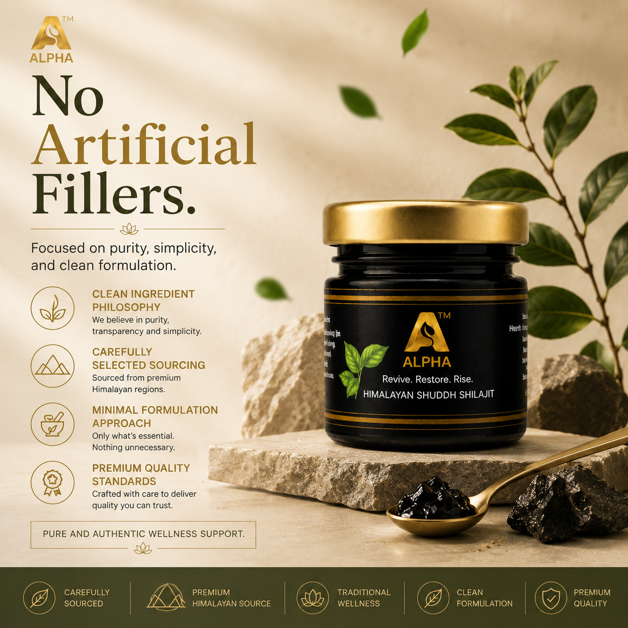 Alpha Himalayan Shuddh Shilajit Resin 20 g - Image 6