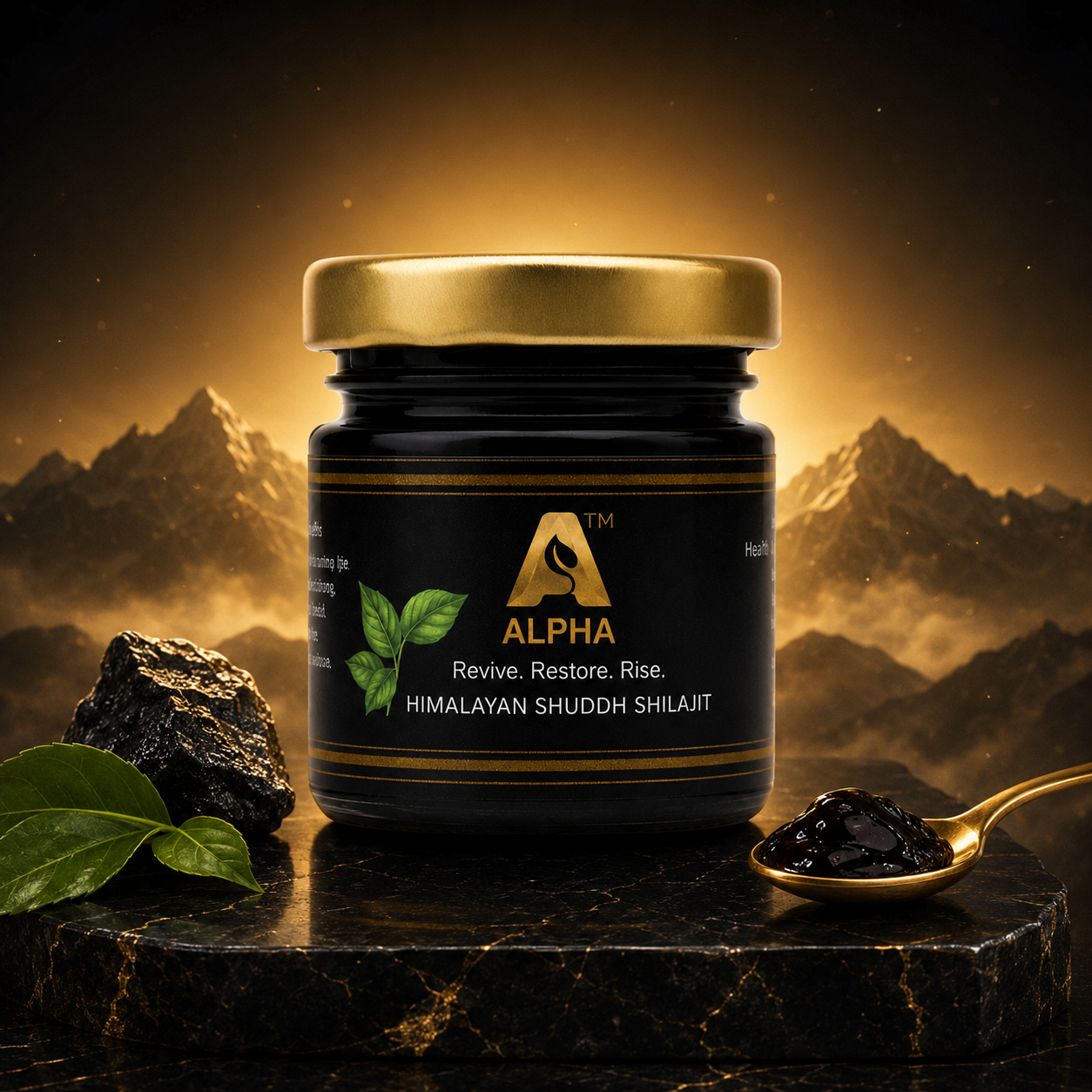 Alpha Shuddh Himalayan Shilajit Resin
