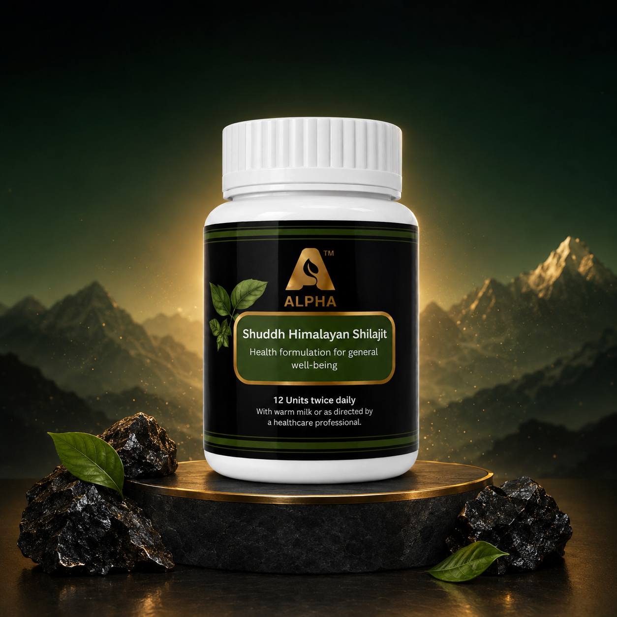 Alpha Himalayan Shilajit Tablets
