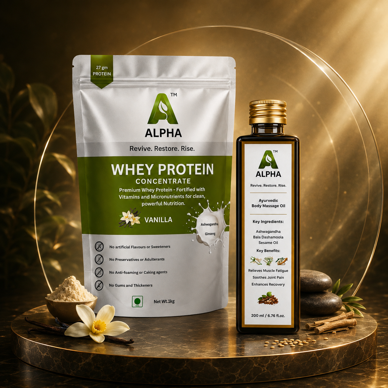 Alpha Performance and Relief Combo