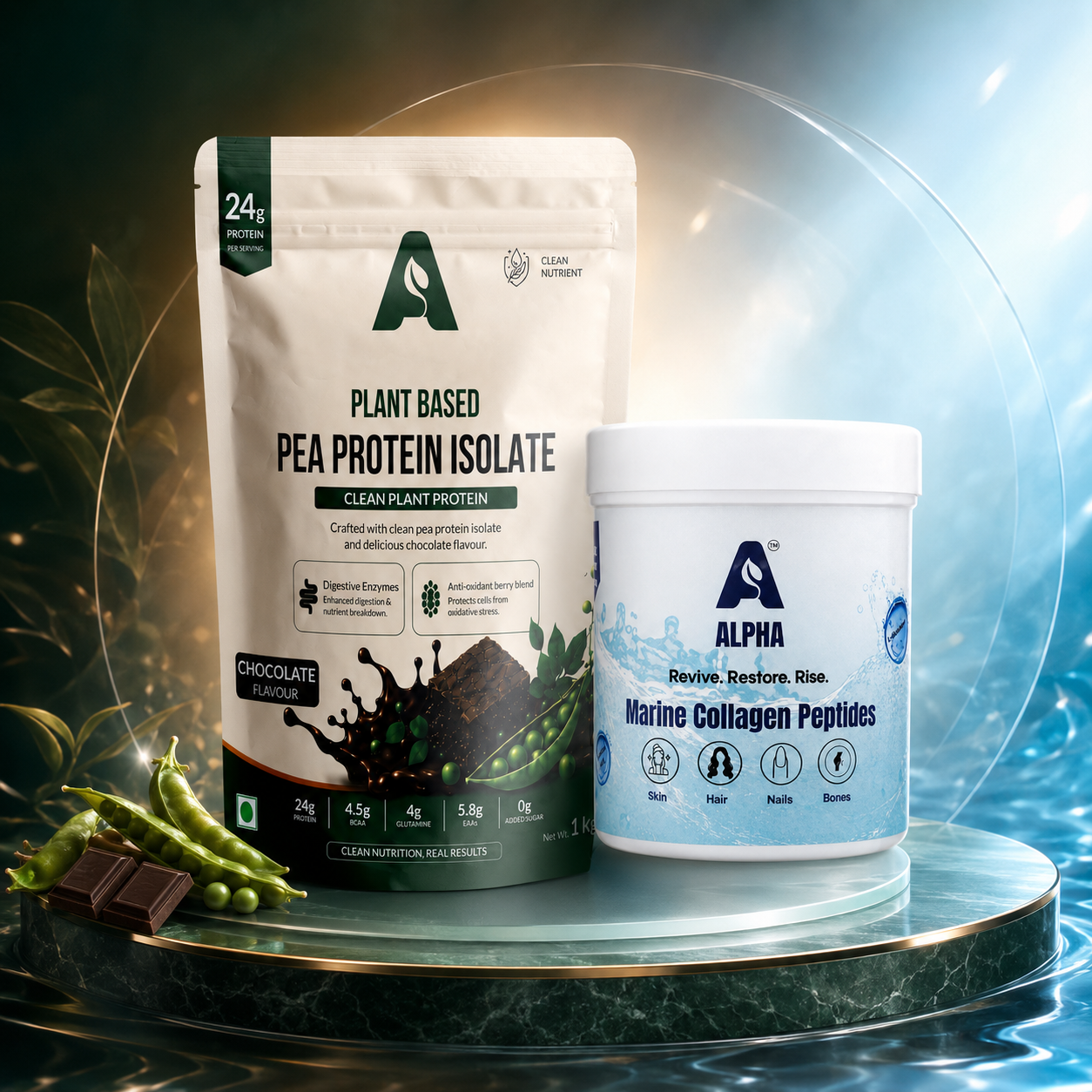 Alpha Beauty & Wellness Combo